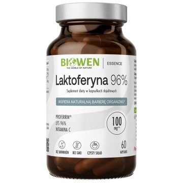 BIOWEN Lactoferrin 96% – food supplement for humans – 60 capsules BIOWEN Lactoferrin 96% – food supplement for humans – 60 capsules