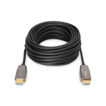 Digitus HDMI AOC hybrid fiber optic cable, UHD 8K, 10 m Digitus HDMI AOC hybrid fiber optic cable, UHD 8K, 10 m