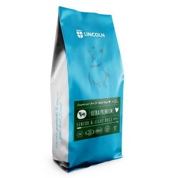 LINCOLN Ultra premium Senior Beef with rice - dry dog food - 12kg LINCOLN Ultra premium Senior Beef with rice - dry dog food - 12kg