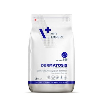 VETEXPERT Veterinary Diet Dermatosis Dog Salmon & Potato - dry dog food - 2 kg