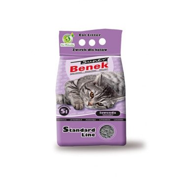 Certech Super Benek Standard Lavender - Cat Litter Clumping 5 l Certech Super Benek Standard Lavender - Cat Litter Clumping 5 l