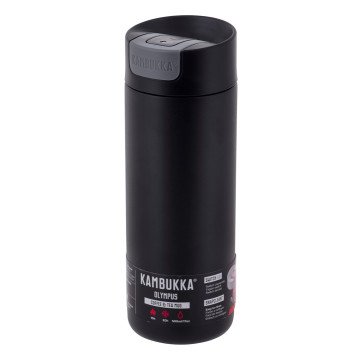 Kambukka Olympus Matte Black - thermal mug, 500 ml Kambukka Olympus Matte Black - thermal mug, 500 ml