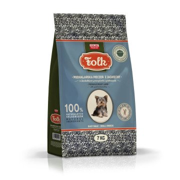 FOLK Small breeds Podhale-style lamb roast with quail and parsley - dry dog food - 7kg FOLK Small breeds Podhale-style lamb roast with quail and parsley - dry dog food - 7kg