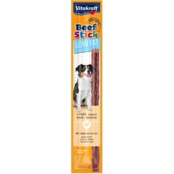 VITAKRAFT Beef Stick Low Fat with turkey - dog treat - 12 g