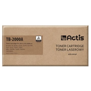 Actis TB-2000A Toner (replacement for Brother TN2000 / TN2005; Standard; 2500 pages; black) Actis TB-2000A Toner (replacement for Brother TN2000 / TN2005; Standard; 2500 pages; black)