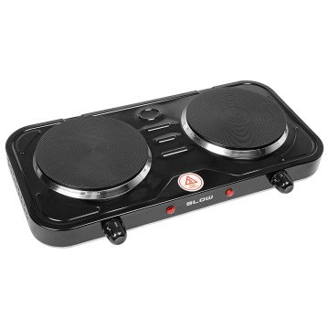 Two-burner adjustable electric cooker BLOW 2000W Two-burner adjustable electric cooker BLOW 2000W