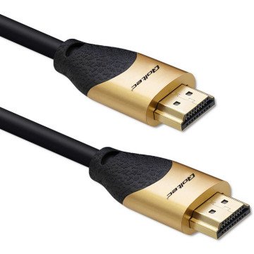 Qoltec 50355 HDMI v2.1 Cable Ultra high speed 8K | 60Hz | 28AWG | GOLD | 2m Qoltec 50355 HDMI v2.1 Cable Ultra high speed 8K | 60Hz | 28AWG | GOLD | 2m