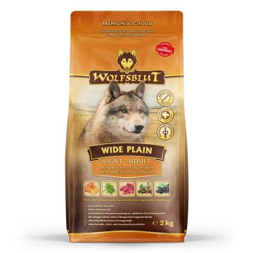 WOLFSBLUT Wide Plain Light Horse with sweet potatoes - dry dog food - 2kg WOLFSBLUT Wide Plain Light Horse with sweet potatoes - dry dog food - 2kg