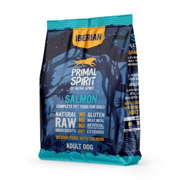 PRIMAL SPIRIT Iberian 70% Salmon – semi-moist dog food – 1 kg