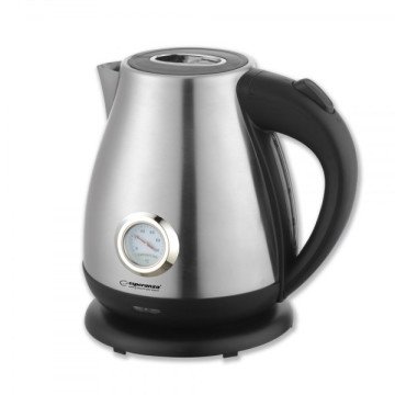 Esperanza EKK029 electric kettle 1.7 L 2200 W Black, Steel Esperanza EKK029 electric kettle 1.7 L 2200 W Black, Steel