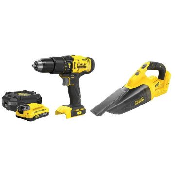 2-piece 18V cordless tool set SFMCK219D1 STANLEY 2-piece 18V cordless tool set SFMCK219D1 STANLEY