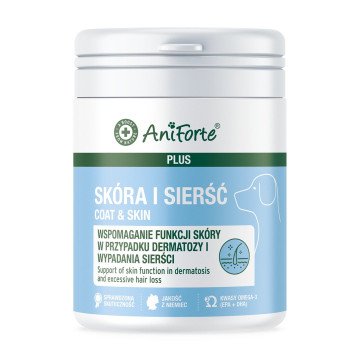 ANIFORTE Skin and coat - supplements for dogs - 90 tablets ANIFORTE Skin and coat - supplements for dogs - 90 tablets