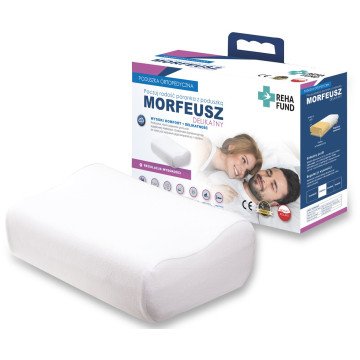 Orthopedic Pillow Morfeusz Delikatny REHAFUND, White Orthopedic Pillow Morfeusz Delikatny REHAFUND, White