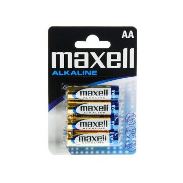 MAXELL Battery alkaline LR6 4 pieces MAXELL Battery alkaline LR6 4 pieces
