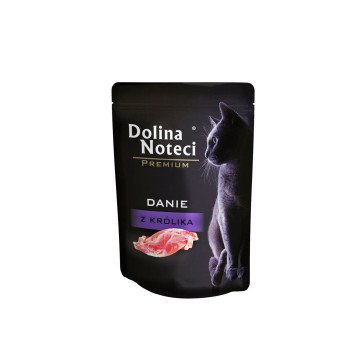 Dolina Noteci Rabbit dish for cats 85g Dolina Noteci Rabbit dish for cats 85g