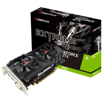Biostar GeForce GTX1050Ti NVIDIA GeForce GTX 1050 Ti 4 GB GDDR5 Biostar GeForce GTX1050Ti NVIDIA GeForce GTX 1050 Ti 4 GB GDDR5