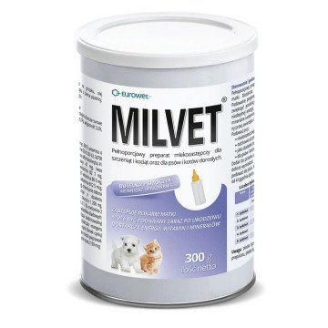 EUROWET Milvet - milk replacer for dogs and cats - 300 g EUROWET Milvet - milk replacer for dogs and cats - 300 g