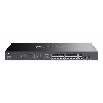 TP-Link Omada ES220GMP network switch Managed L2 Gigabit Ethernet (10/100/1000) Power over Ethernet (PoE) Black TP-Link Omada ES220GMP network switch Managed L2 Gigabit Ethernet (10/100/1000) Power over Ethernet (PoE) Black