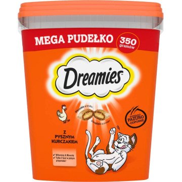 DREAMIES Mixed Flavours with Chicken and Cheese - cat treat - 350g DREAMIES Mixed Flavours with Chicken and Cheese - cat treat - 350g