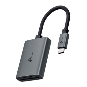 TP-Link UA430C card reader USB 3.2 Gen 1 (3.1 Gen 1) Type-C Grey TP-Link UA430C card reader USB 3.2 Gen 1 (3.1 Gen 1) Type-C Grey