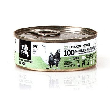 3COTY Chicken with goose - wet cat food - 80g