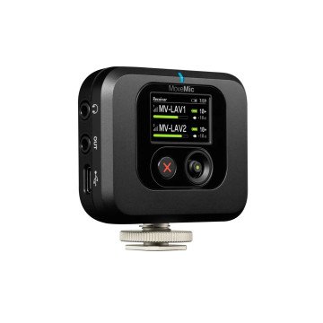 Shure MV-R-Z6 wireless microphone receiver Camera mount Shure MV-R-Z6 wireless microphone receiver Camera mount