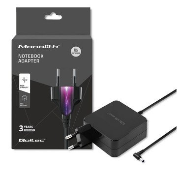 Qoltec 51745 power adapter/inverter Indoor 65 W Black