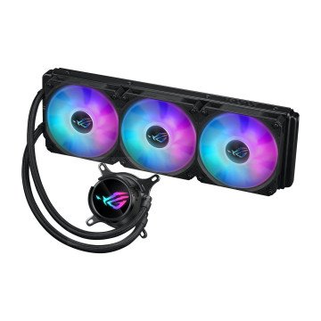 ASUS ROG Strix LC III 360 ARGB Processor All-in-one liquid cooler 12 cm Black ASUS ROG Strix LC III 360 ARGB Processor All-in-one liquid cooler 12 cm Black