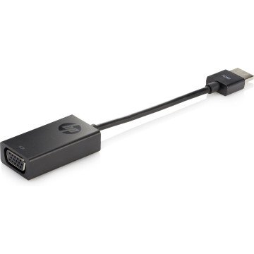 HP HDMI to VGA Cable Adapter VGA (D-Sub) HDMI Type A (Standard) Black HP HDMI to VGA Cable Adapter VGA (D-Sub) HDMI Type A (Standard) Black