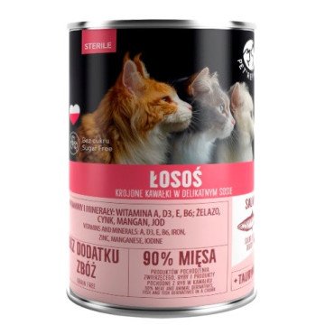 PET REPUBLIC Sterile Salmon - wet cat food - 400g PET REPUBLIC Sterile Salmon - wet cat food - 400g
