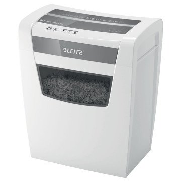 Leitz IQ Home Office P-4 paper shredder Particle-cut shredding 22 cm White Leitz IQ Home Office P-4 paper shredder Particle-cut shredding 22 cm White