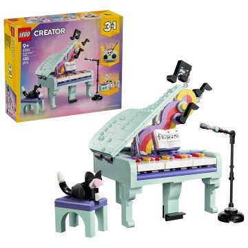 LEGO CREATOR 3 IN 1 31392 Music Decor Piano with Cat LEGO CREATOR 3 IN 1 31392 Music Decor Piano with Cat