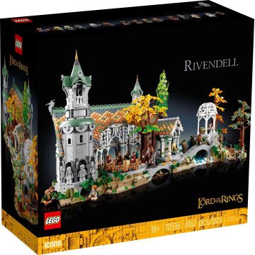 LEGO ICONS 10316 THE LORD OF THE RINGS: RIVENDELL LEGO ICONS 10316 THE LORD OF THE RINGS: RIVENDELL