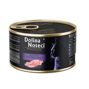 DOLINA NOTECI Premium Rich in rabbit - wet cat food - 185g