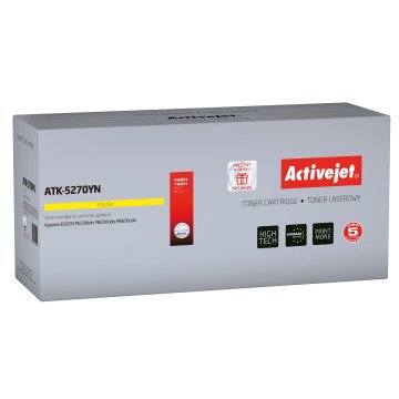 Activejet ATK-5270YN toner (replacement for Kyocera TK-5270Y; Supreme; 6000 pages; yellow)
