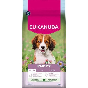 EUKANUBA Premium Nutrition Puppy Small & Medium Breed Lamb and rice - dry dog food - 12kg EUKANUBA Premium Nutrition Puppy Small & Medium Breed Lamb and rice - dry dog food - 12kg