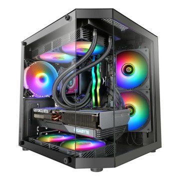 Mars Gaming MC-3TLITE Mini Tower Black Mars Gaming MC-3TLITE Mini Tower Black