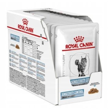 ROYAL CANIN Sensitivity Control Chicken Gravy - wet cat food - 12 x 85g