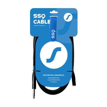 SSQ JSG5 - Cable Jack Stereo 3,5 mm - Jack stereo 6,3 mm, 5 m SSQ JSG5 - Cable Jack Stereo 3,5 mm - Jack stereo 6,3 mm, 5 m