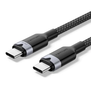 USB-C to C 2.0 Vention 3.1 5A 240W 1m BK cable USB-C to C 2.0 Vention 3.1 5A 240W 1m BK cable