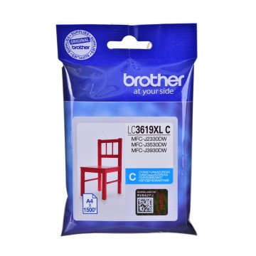 Brother LC-3619XLC ink cartridge Original Cyan 1 pc(s) Brother LC-3619XLC ink cartridge Original Cyan 1 pc(s)