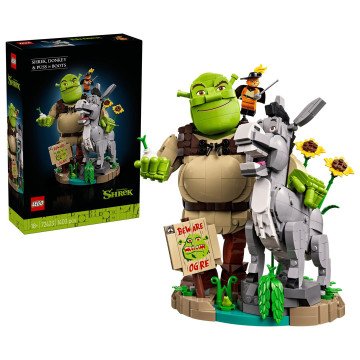LEGO ICONS 72423 Shrek, Donkey and Puss in Boots LEGO ICONS 72423 Shrek, Donkey and Puss in Boots