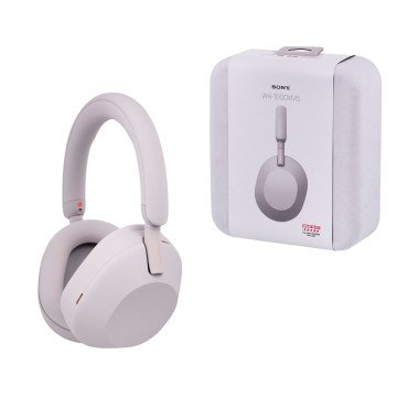 Sony WH-1000XM5 Headset Wired & Wireless Head-band Calls/Music Bluetooth Silver Sony WH-1000XM5 Headset Wired & Wireless Head-band Calls/Music Bluetooth Silver