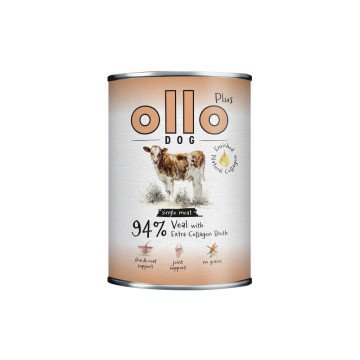 OLLO Plus Collagen Veal - wet dog food - 400g OLLO Plus Collagen Veal - wet dog food - 400g