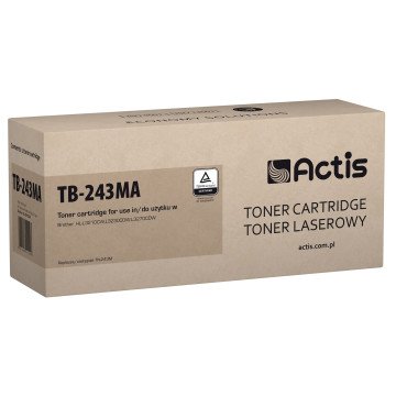 Actis TB-243MA toner (replacement for Brother TN-243M; Standard; 1000 pages; magenta) Actis TB-243MA toner (replacement for Brother TN-243M; Standard; 1000 pages; magenta)