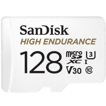 SanDisk High Endurance 128 GB MicroSDXC UHS-I Class 10 SanDisk High Endurance 128 GB MicroSDXC UHS-I Class 10