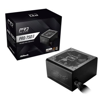 Asrock PRO-750B power supply unit 750 W 24-pin ATX ATX Black