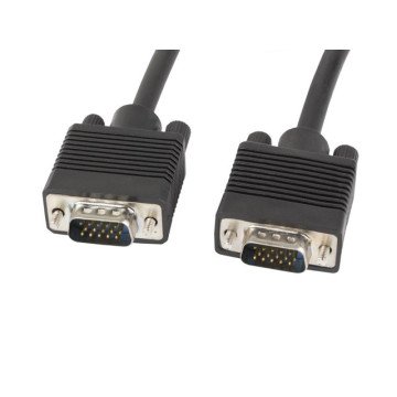 Lanberg CA-VGAC-10CC-0050-B VGA cable 5 m VGA (D-Sub) Black Lanberg CA-VGAC-10CC-0050-B VGA cable 5 m VGA (D-Sub) Black