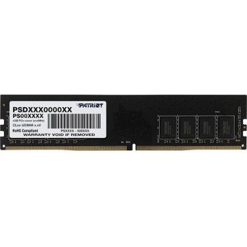 Patriot Memory Signature PSD48G32002 memory module 8 GB 1 x 8 GB DDR4 3200 MHz Patriot Memory Signature PSD48G32002 memory module 8 GB 1 x 8 GB DDR4 3200 MHz