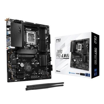 Asrock Z890 Pro-A WiFi Intel Z890 LGA 1851 (Socket V1) ATX